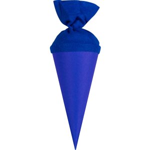 Goldbuch knutselschooltas met viltsluiting 15 cm blauw