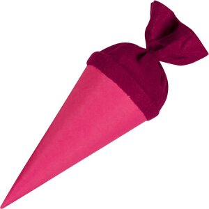 Goldbuch knutselschooltas met viltsluiting 15 cm roze