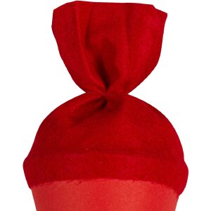 Goldbuch knutselschooltas met gekleurde viltsluiting 35 cm rood