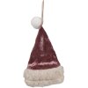 Clayre & Eef 65367 Decoratieve hanger kerstmuts 8x1x13 cm Roze