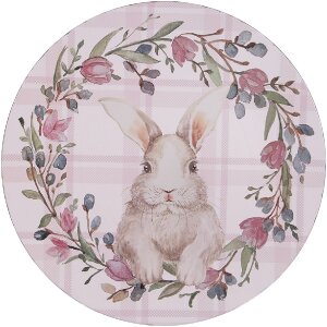 Clayre & Eef 65380 Placemat Ø 33x1 cm Roze