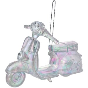 Clayre & Eef 65605 Decoratiehanger motorscooter...