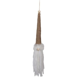 Clayre & Eef 65614 Decoratiehanger Dwerg Bruin 6x6x48 cm