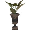 Clayre & Eef 5MG0023 Decoratie Bloempot Ø 34x53 cm Bruin Zwart