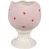 Clayre & Eef 6CE1696 Voorraadpot Ø 13x25 cm Roze