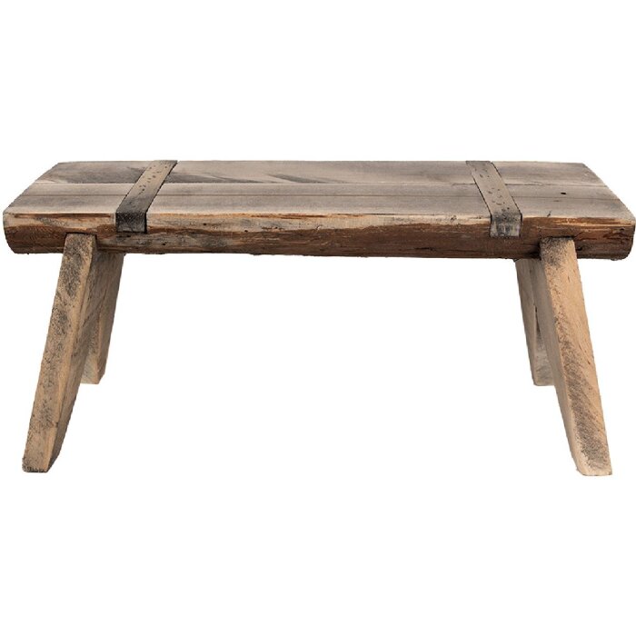 Clayre & Eef 6H2313 Plantentafel Bruin 38x17x17 cm Elegant Ontwerp