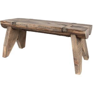 Clayre & Eef 6H2313 Plantentafel Bruin 38x17x17 cm Elegant Ontwerp