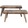 Clayre & Eef 6H2313 Plantentafel Bruin 38x17x17 cm Elegant Ontwerp