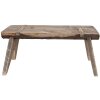 Clayre & Eef 6H2314 Plantentafel Bruin 44x18x20 cm