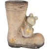 Clayre & Eef 6MG0036 Bloempotdecoratie 26x15x30 cm Bruin