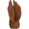 Clayre & Eef 6PR4065 Engelen Decoratie 11x7x15 cm Bruin