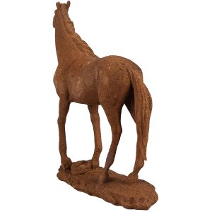 Clayre & Eef 6PR4078 Decoratie Paard 21x7x21 cm Bruin