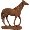 Clayre & Eef 6PR4078 Decoratie Paard 21x7x21 cm Bruin