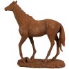 Clayre & Eef 6PR4078 Decoratie Paard 21x7x21 cm Bruin