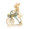 Clayre & Eef 6PR5025 Decoratief Konijn Fietsen 16x7x23 cm Bruin Beige