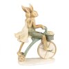 Clayre & Eef 6PR5025 Decoratief Konijn Fietsen 16x7x23 cm Bruin Beige