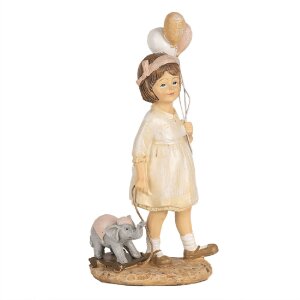 Clayre & Eef 6PR5031 Decoratiefiguur Kind Beige...