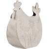 Clayre & Eef 6Y5579 Decoratieve Kip 15x6x14 cm Wit - Landelijke Charme