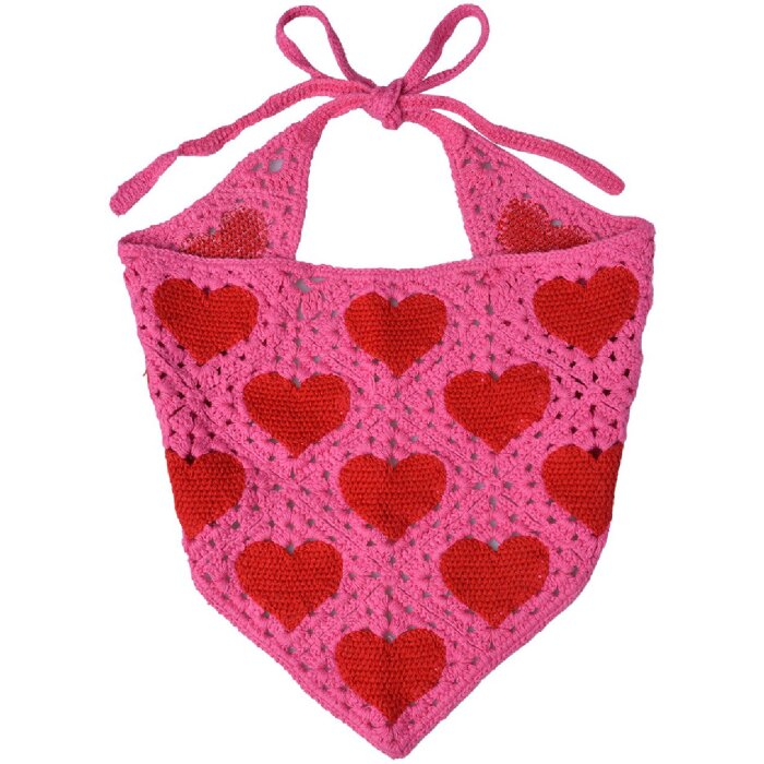 Juleeze JZCBA0003 Kinderbandana roze 55 cm Knus & Stijlvol