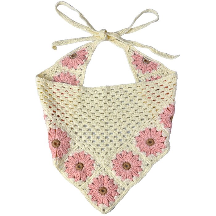 Juleeze JZCBA0005 Kinderbandana Beige Roze 55 cm - Stijlvolle accessoire voor kinderen