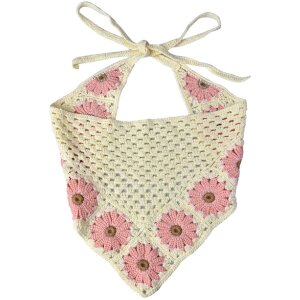 Juleeze JZCBA0005 Kinderbandana Beige Roze 55 cm -...