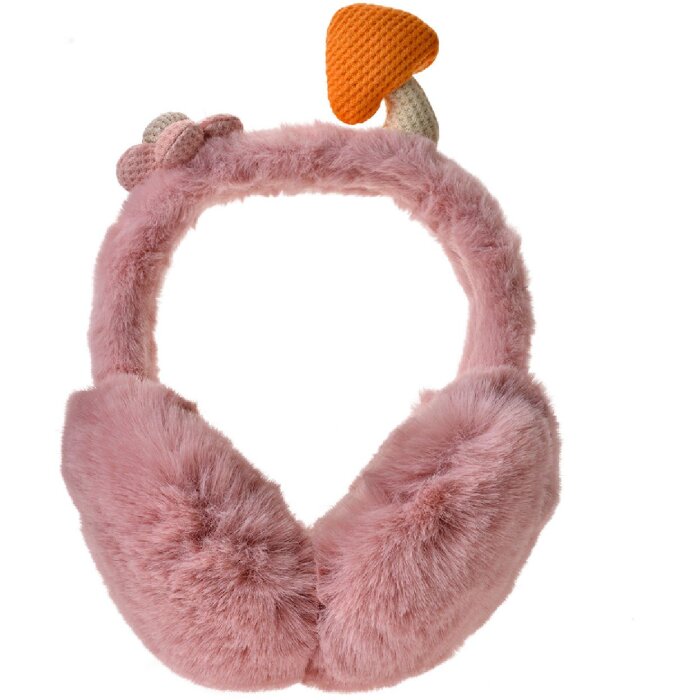 Juleeze JZCEW0032P Oorwarmer Fluffy Roze Een Maat