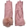 Juleeze JZGL0066P Dames Fleece Handschoenen Roze Een Maat