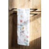 Clayre & Eef KT042.050 Keukendoek Vogels Bloemenpatroon Beige 47x70cm