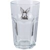 Clayre & Eef RAEGL0004 Hazen Drinkglas Transparant 300ml 7x12cm