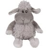 Clayre & Eef TW0595CH Knuffelschaap pluche grijs 10x15x19cm