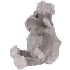 Clayre & Eef TW0595CH Knuffelschaap pluche grijs 10x15x19cm