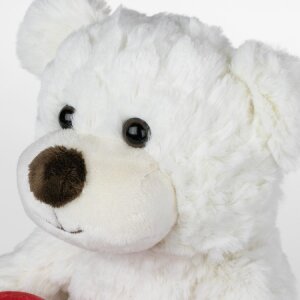 ZEP Teddy met hart fotolijst 3,5x4,5 cm wit 16x13x23 cm