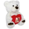 ZEP Teddy met hart fotolijst 3,5x4,5 cm wit 16x13x23 cm