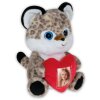 ZEP luipaard teddybeer met hart lijst 3,5x4,5 cm 16x13x23 cm