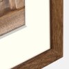 ZEP Houten lijst Malmo bruin 15x20 cm met passe-partout 10x15 cm