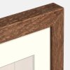 ZEP Houten lijst Malmo bruin 15x20 cm met passe-partout 10x15 cm