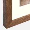 ZEP Houten lijst Malmo bruin 20x30 cm met passe-partout 15x20 cm