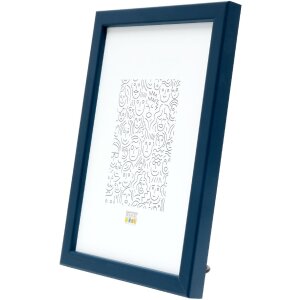 Deknudt S41JL6 Houten Fotolijst Blauw 21x29.7 cm - Elegante fotolijst