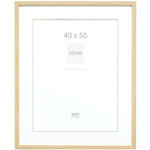 Deknudt S43AH1 fotolijst naturel houtkleur 40x50 cm met...