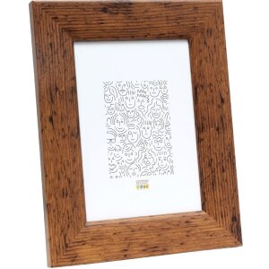 Deknudt S53GH9 Houten Brede Lijst Bruin 15x20 cm