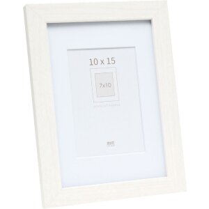 Deknudt S66KF1 fotolijst wit met passe-partout 10x15 cm