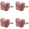 Clayre & Eef 65299 Deurknop keramiek antiek roze Ø 4x3/6 cm