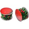 Clayre & Eef 65487 Kerstslinger Decoratie 270 cm Set 12 Groen Rood