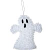 Clayre & Eef 65500 Decoratie Hanger Spook Wit 15x3x16 cm