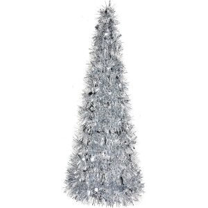 Clayre & Eef 65541L Kerstboom decoratie zilver...