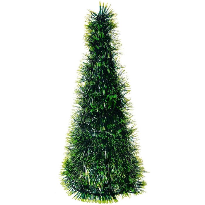 Clayre & Eef 65542M Kerstboom Decoratie Groen 17x38 cm