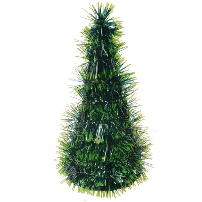 Clayre & Eef 65542S Kerstboom Decoratie Ø 12x25 cm Groen