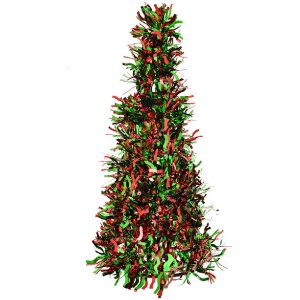 Clayre & Eef 65543M Decoratie Kerstboom Rood Groen...