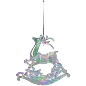 Clayre & Eef 65604 Decoratiehanger Rendier Regenboog...