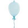 Clayre & Eef 6GL4438 Hangdecoratie Ballon Blauw Ø 7x14 cm